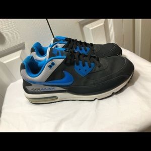 Nike Air Max black and blue size 13